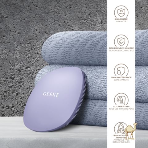 Щётка для лица 4в1, фиолетовый