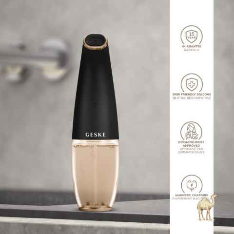 Aqua-Stream устройство для очищения и увлажнения кожи лица 8в1, серый