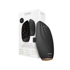 Ультразвуковая термо-щётка и лифтинг-девайс для лица 8в1, серый