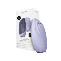 Ультразвуковая термо-щётка и лифтинг-девайс для лица 8в1, фиолетовый